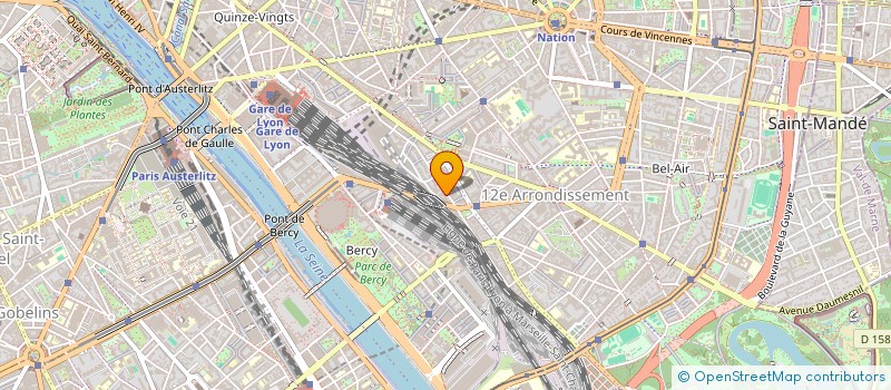 localisation de l'entreprise TCS TRANSPORT  PARIS