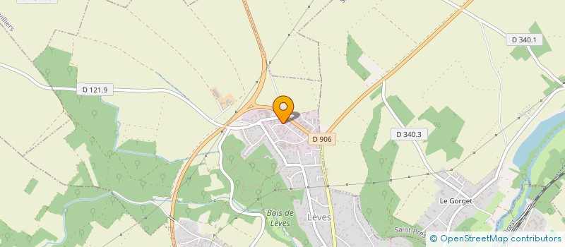 localisation de l'entreprise TCT à LEVES