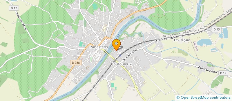 localisation de l'entreprise TCT BATIMENT à COUFOULEUX
