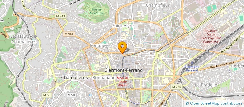 localisation de l'entreprise TCTB  CLERMONT-FERRAND