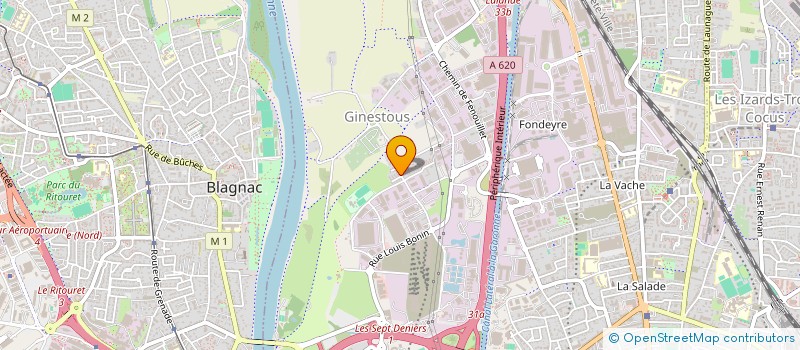 localisation de l'entreprise TCU GROUP  TOULOUSE