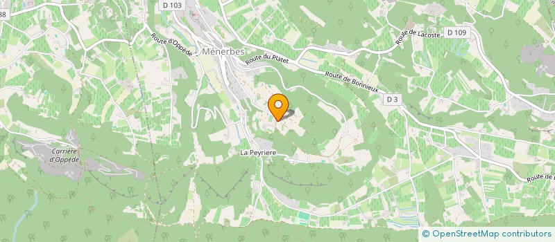 localisation de l'entreprise TCVD  MENERBES