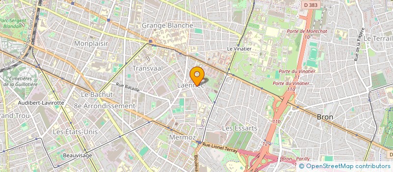 localisation de l'entreprise TCVL  LYON