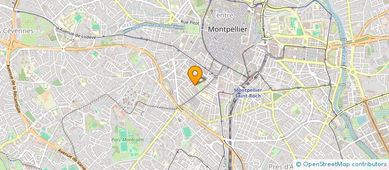 localisation de l'entreprise TD 34 à MONTPELLIER