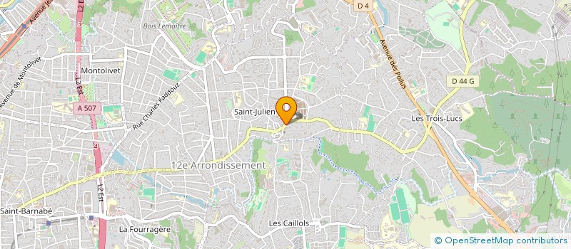 localisation de l'entreprise TD ACE CREDIT à MARSEILLE