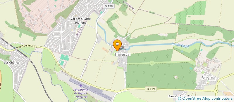 localisation de l'entreprise TD&CO  THIVERVAL-GRIGNON