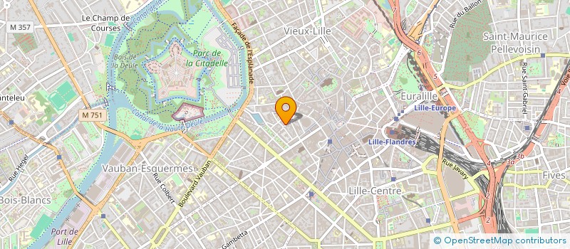 localisation de l'entreprise TD COIFFURE  LILLE