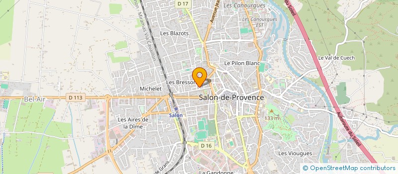localisation de l'entreprise TD.COM à SALON-DE-PROVENCE