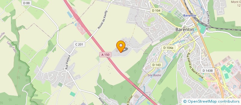 localisation de l'entreprise TD CONCEPT  VILLERS-ECALLES