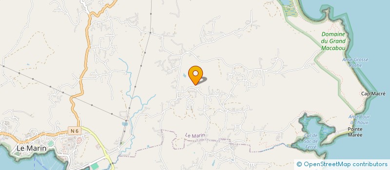 localisation de l'entreprise TD CONCEPT  LE MARIN