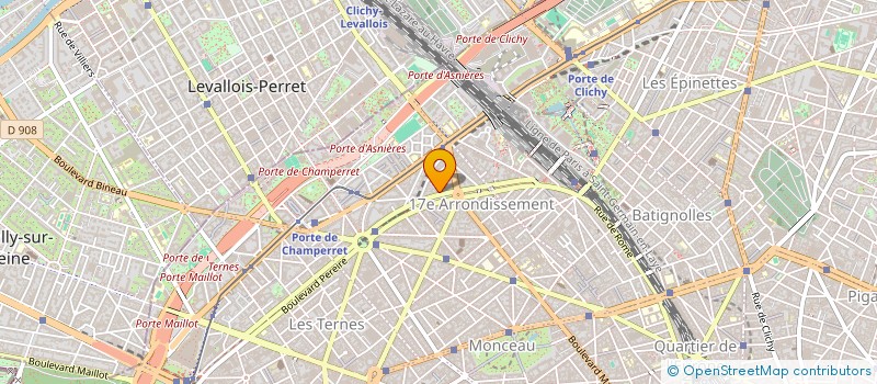 localisation de l'entreprise TD CONSEILS à LEVALLOIS-PERRET