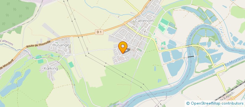 localisation de l'entreprise TD CONSUTING  CATTENOM