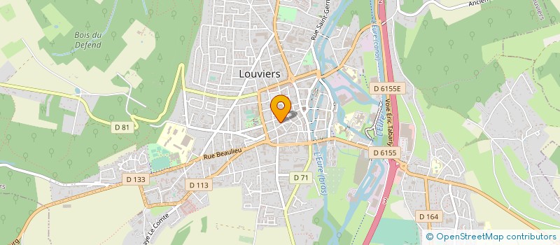 localisation de l'entreprise TD COUVERTURE  TERRES DE BORD