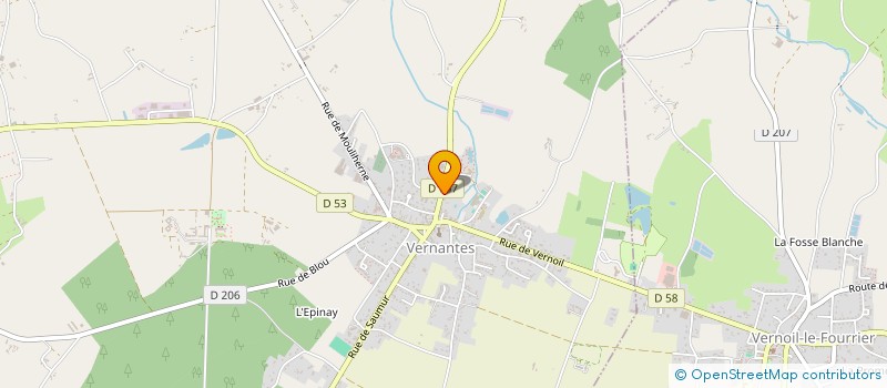 localisation de l'entreprise TD COUVERTURE à NOYANT-VILLAGES