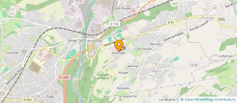 localisation de l'entreprise TD DEVELOPPEMENTAL à MARIN