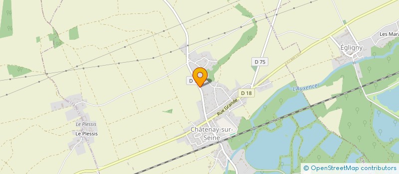 localisation de l'entreprise TD DU BOIS NERVEUX  EGLIGNY