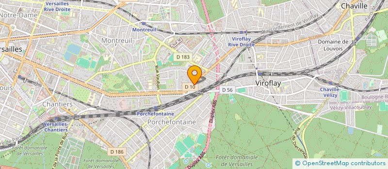 localisation de l'entreprise TD HOLDING  VIROFLAY