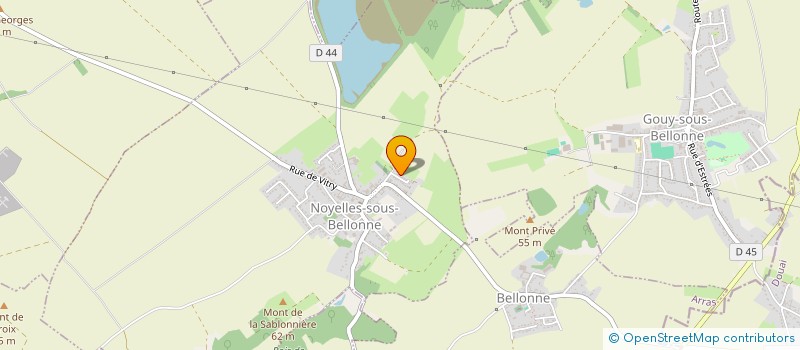 localisation de l'entreprise TD HOME MULTI SERVICES  NOYELLES-SOUS-BELLONNE