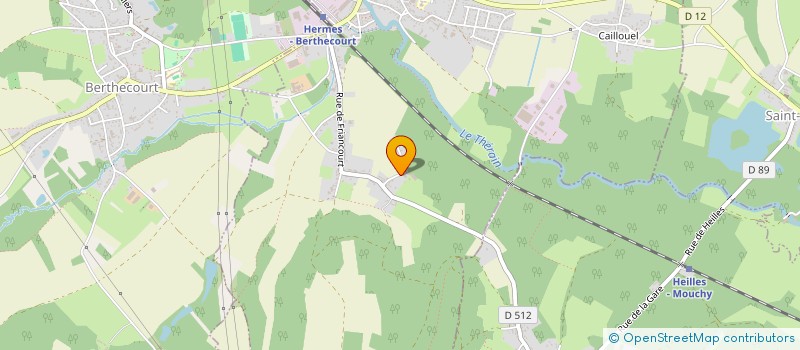 localisation de l'entreprise TD HORSE CONNECT à HERMES