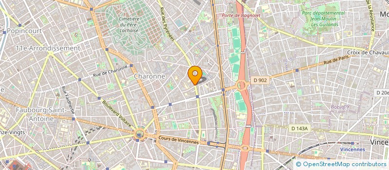 localisation de l'entreprise TD'ICI  PARIS