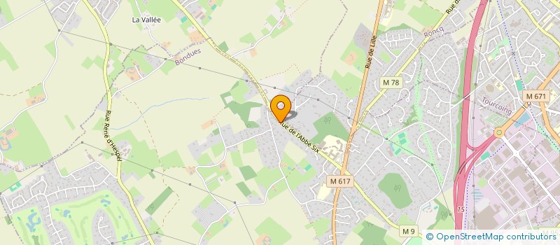 localisation de l'entreprise TD INVEST  BONDUES