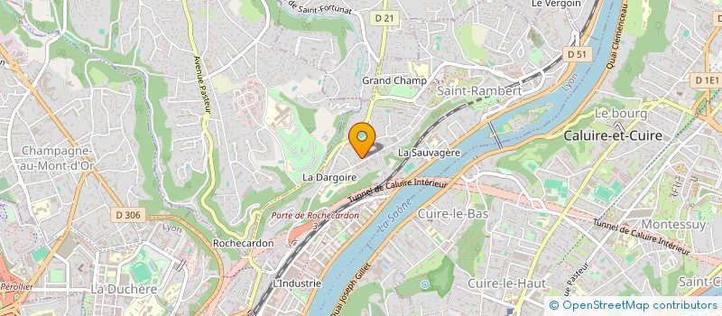 localisation de l'entreprise TD INVEST  LYON