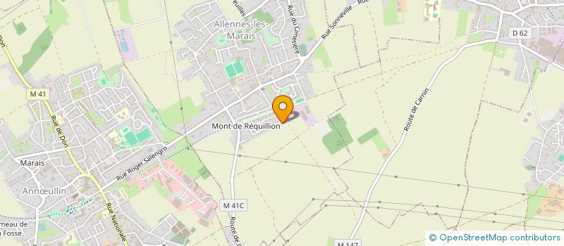 localisation de l'entreprise TD INVEST  ALLENNES-LES-MARAIS