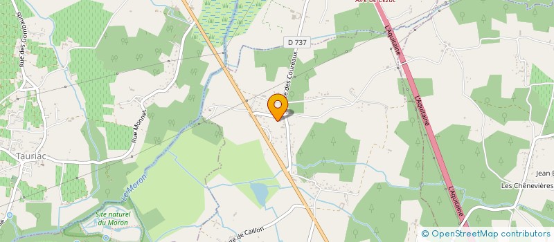 localisation de l'entreprise TD INVEST BLAYE  SAINT-LAURENT-D'ARCE