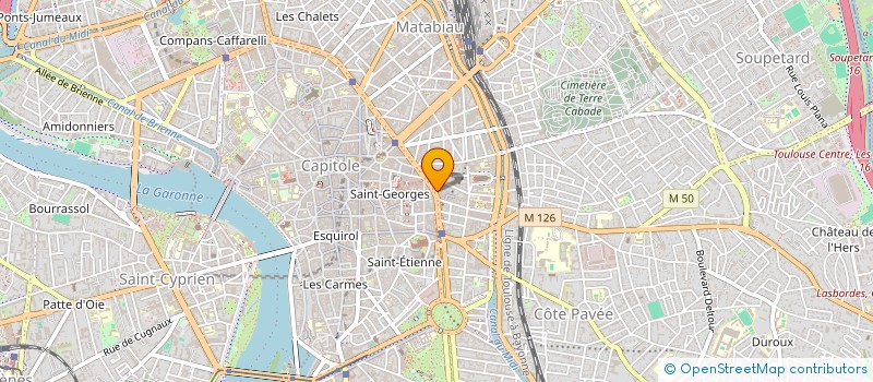 localisation de l'entreprise TD MDB à TOULOUSE