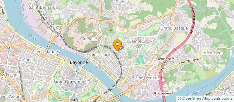 localisation de l'entreprise TD-MECANET  BAYONNE