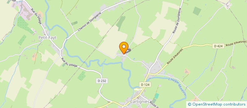 localisation de l'entreprise TD NUTRITION  CARTIGNIES