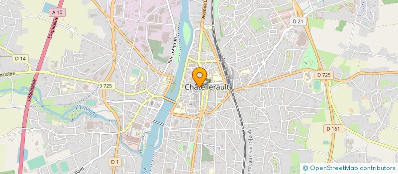 localisation de l'entreprise TD OPTIC à CHATELLERAULT