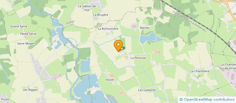 localisation de l'entreprise TD PATRIMOINE  SAINT-DENIS-LES-BOURG