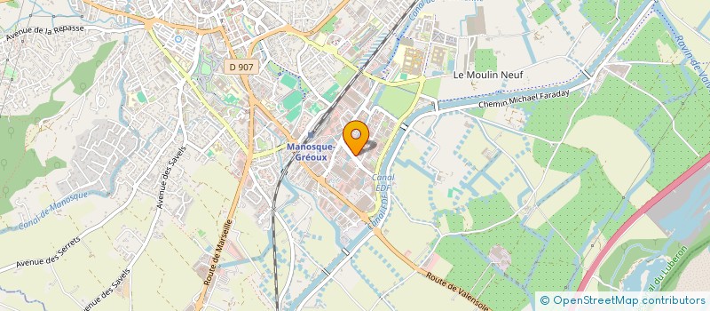 localisation de l'entreprise TD RENOV à MANOSQUE