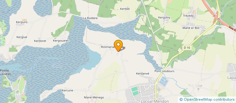 localisation de l'entreprise TD SAILING  LOCOAL-MENDON