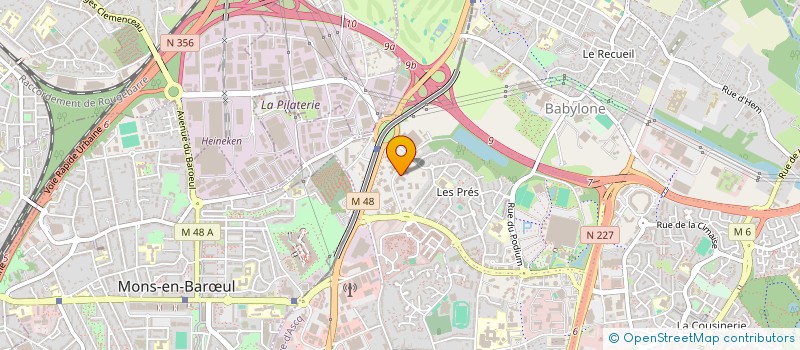 localisation de l'entreprise TD SOLUTIONS à VILLENEUVE-D'ASCQ