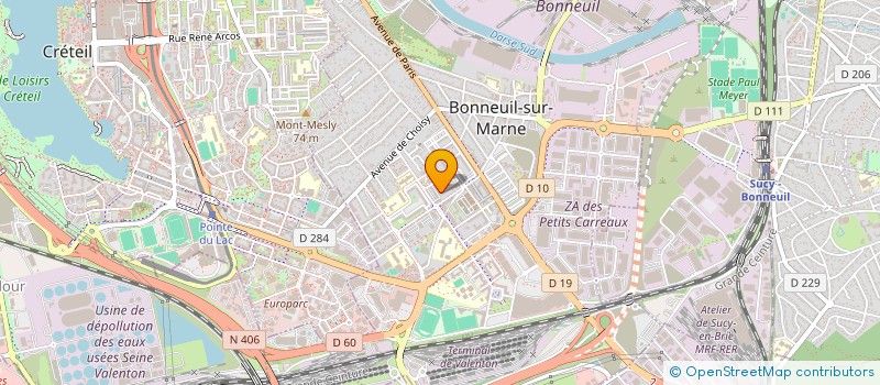 localisation de l'entreprise TD TRANSPORT SERVICES à BONNEUIL-SUR-MARNE