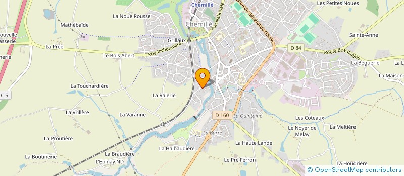 localisation de l'entreprise TD41 à CHEMILLE-EN-ANJOU