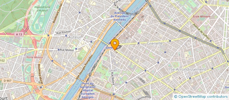 localisation de l'entreprise TD4B - THINK DIFFERENT FOR BUSINESS  PARIS