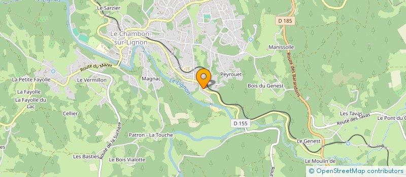 localisation de l'entreprise TDA COACHING & CONSULTING  LE CHAMBON-SUR-LIGNON