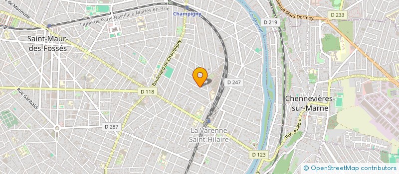 localisation de l'entreprise TDA CONSULTING à SAINT-MAUR-DES-FOSSES