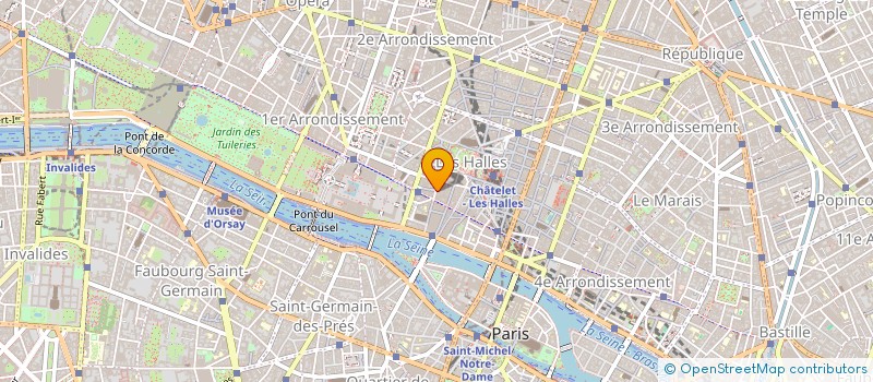 localisation de l'entreprise TDA/H - RESSOURCES (TROUBLE DEFICIT DE L'ATTENTION / HYPERACTIVITE - RESSOURCES) à PARIS