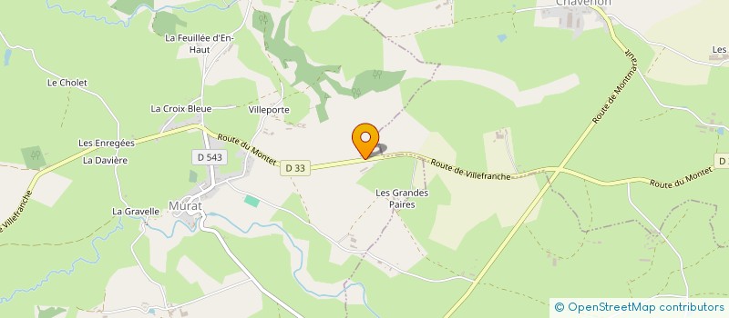 localisation de l'entreprise TDAE  SAINT-PRIEST-EN-MURAT