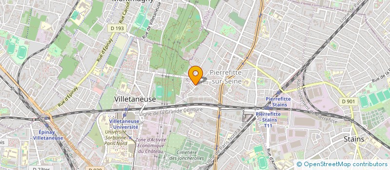 localisation de l'entreprise TDAH DYS DROIT A LA DIFFERENCE  PIERREFITTE-SUR-SEINE