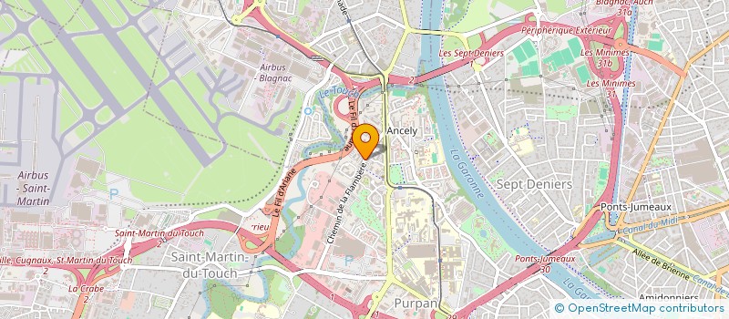 localisation de l'entreprise TDAMD à TOULOUSE