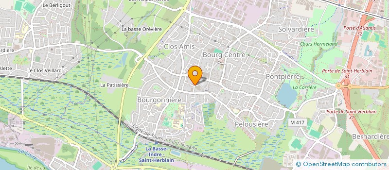 localisation de l'entreprise TDB à SAINT-HERBLAIN