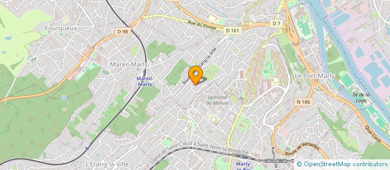 localisation de l'entreprise TDB NUMERIQUE  LE PECQ