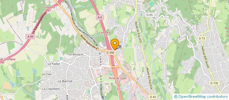 localisation de l'entreprise TDBASE  LIMONEST