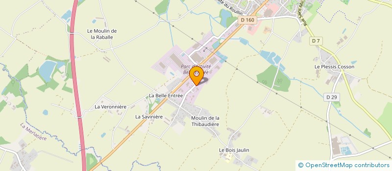 localisation de l'entreprise TDC à ESSARTS-EN-BOCAGE