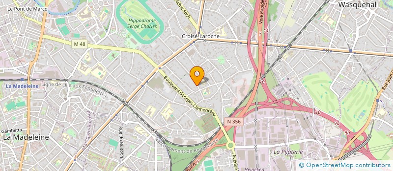 localisation de l'entreprise TDC à MARCQ-EN-BARŒUL